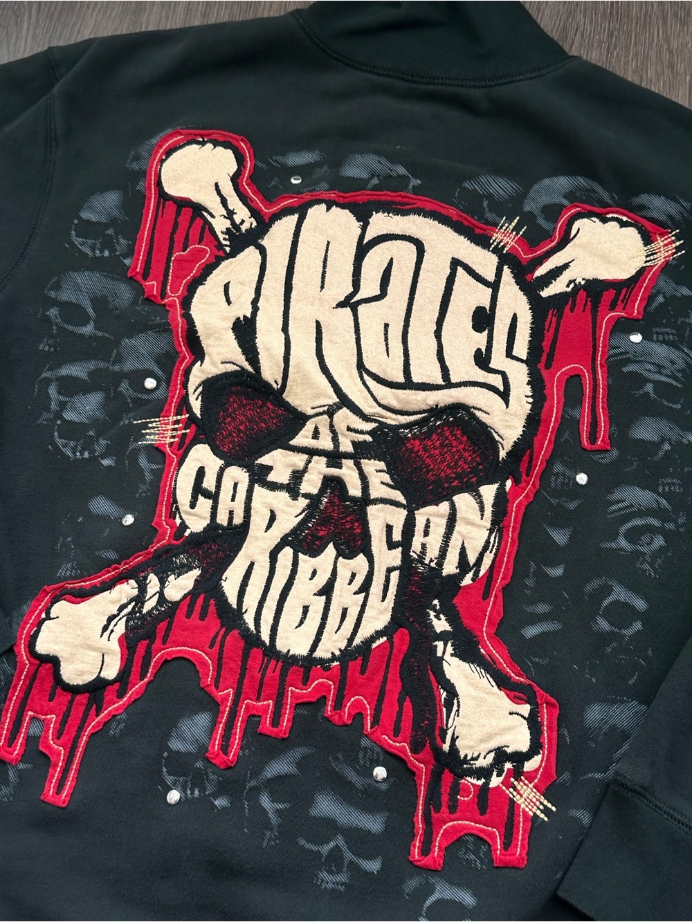 Disney Pirates of the Caribbean Bomber Zip Up Jack - Picture 5 of 6